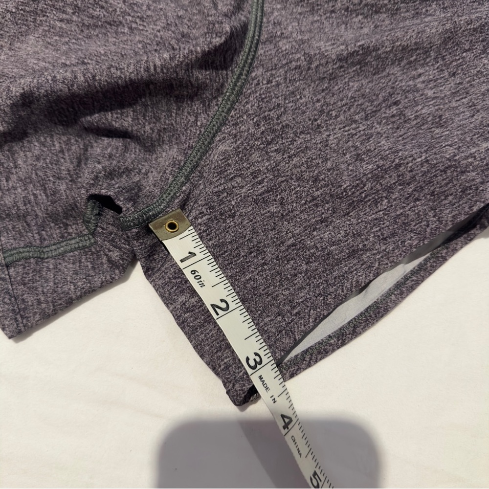 Lululemon Hotty Hot Gray Lined Shorts II 2.5” Size 4 Heather Lux Multi Black NWO - Picture 5 of 15